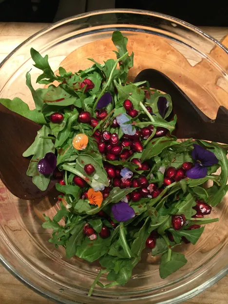 Salad with Pomegranate