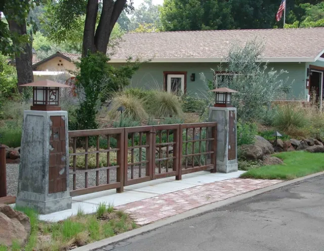 Hardscape is completed and happy plants are in place, Eve Werner