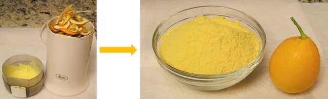 Dry and grind citrus rinds into a flavorful powder to enhance your meals. Photo by Dennis Miller