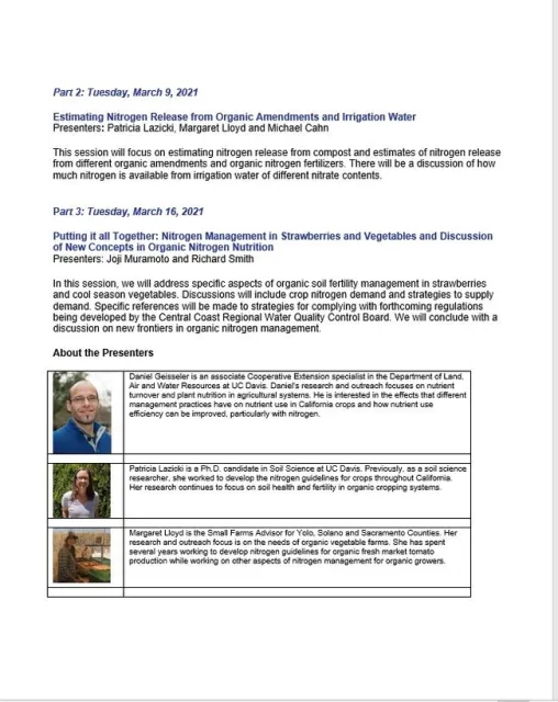 Practical Training Pt. 2