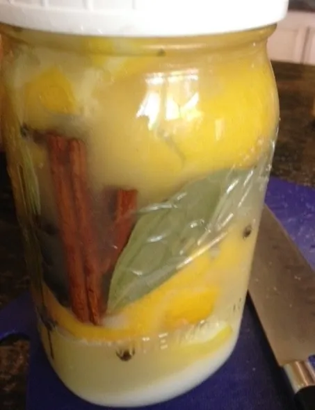 Full jar with lid ready to store