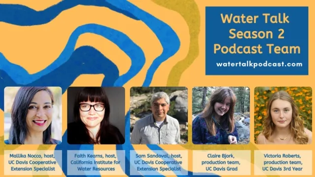 The weekly Water Talk podcast can be heard on Fridays.