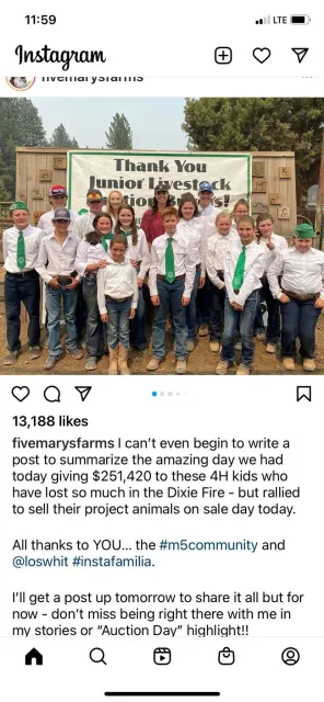 Plumas-Sierra 4-H Livestock Auction