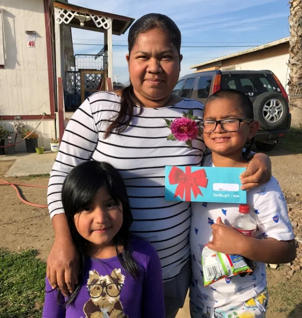 A participant in a school meal focus group in San Joaquin Valley