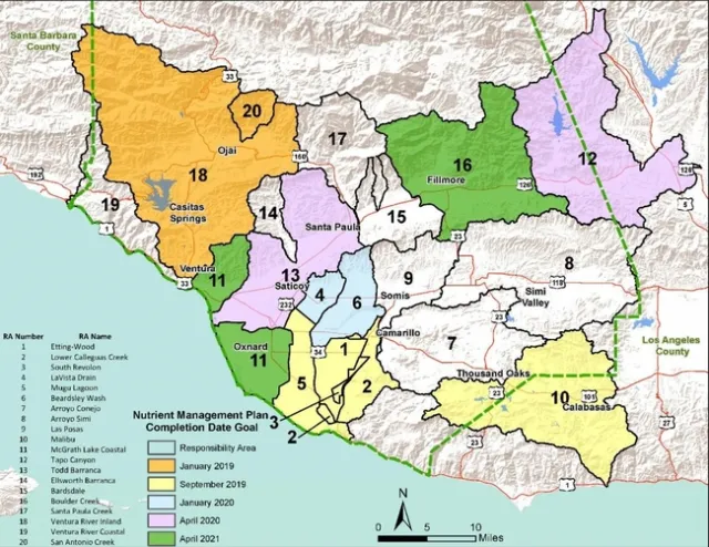 Nitrogen managmenmt areas ventura