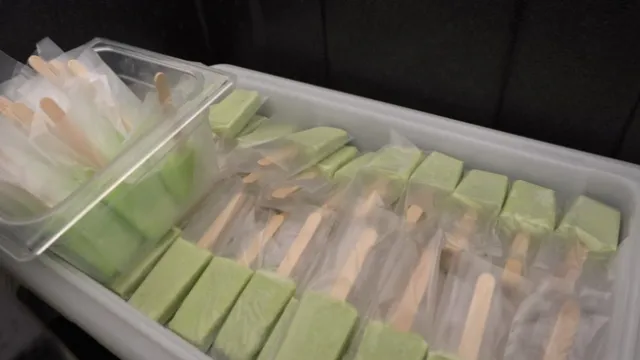 Paletas heladas de guacamole - Aguacate popsicles