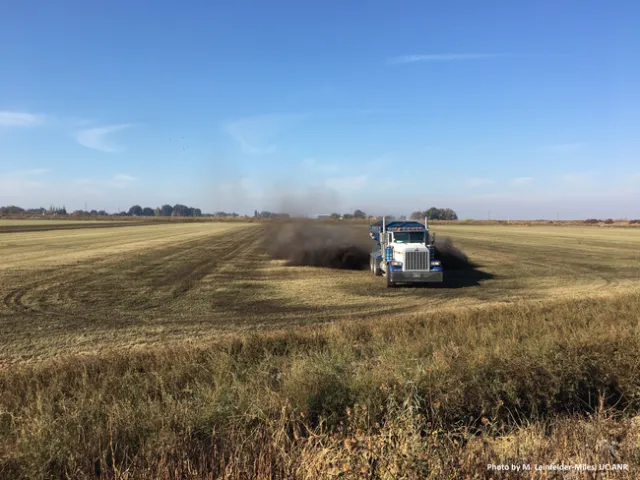 2022-8-22 Fig 2 Compost Application to Alfalfa