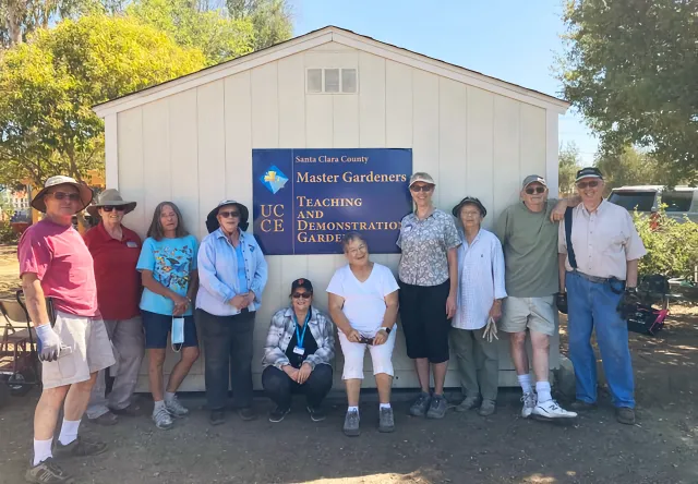 Move in day at the San Martin South County Demonstration Garden, August 15, 2022