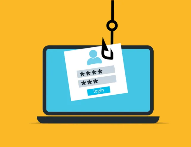 Image of fishhook lifting email from a computer.