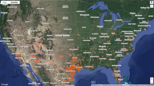 Figure6. US Distribution of Dot-Lined Angle
