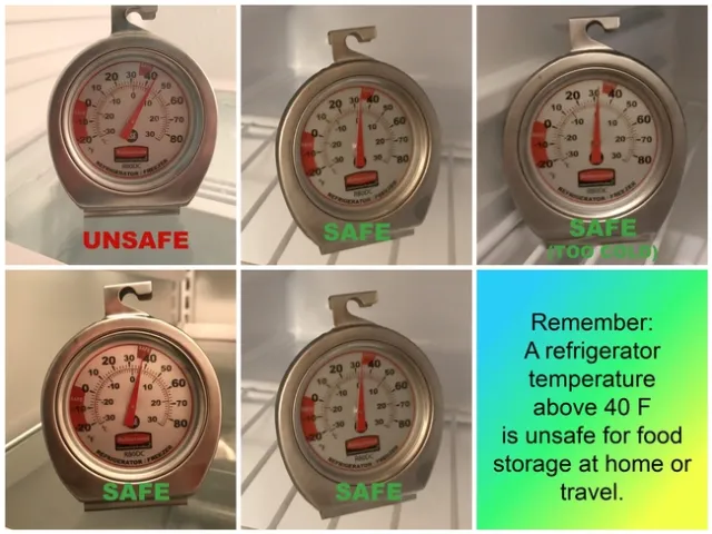 Rangos de la temperatura de un refrigerador: ¿qué es seguro y qué no lo es?