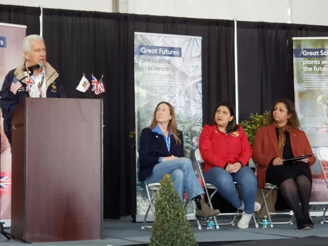 Speakers at sustainable agriculture lunch hosted by the United Kingdom.