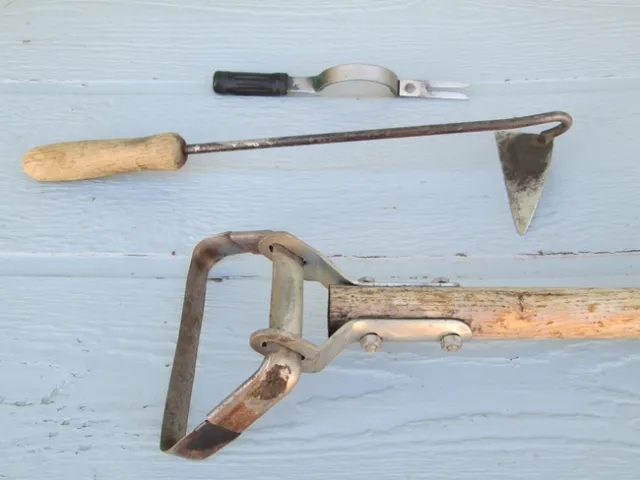 Hoes and a Hand Weeder
