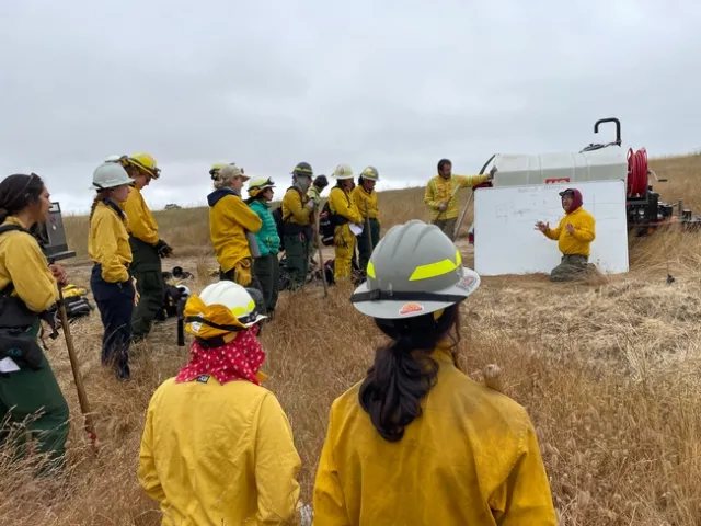 Blackline training at the Nyland property.