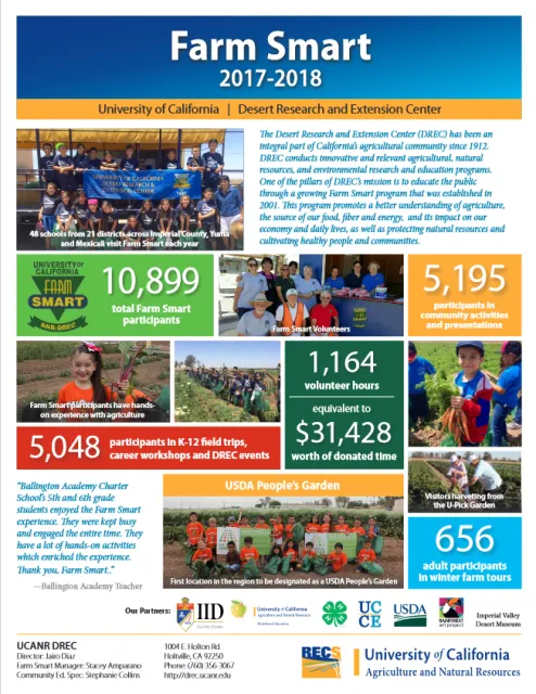 2017-2018 Farm Smart Annual Report picture