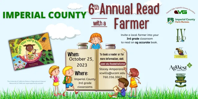read with a farmer flyer