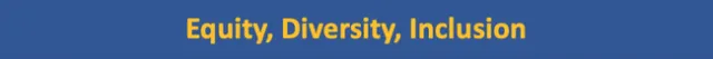 Equity, Diversity, Inclusion