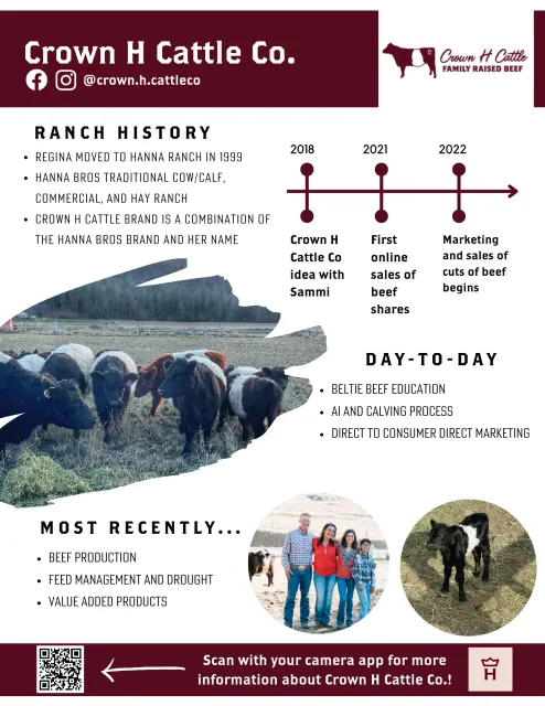 Crown H Cattle Co. Ranch Information