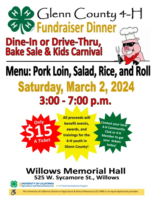 Fundraiser Dinner Flyer 2023- 2024