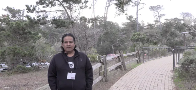Marcos Cárdenas, es dueño de Green Diamond Organic Farm en la ciudad de Salinas, California, dice que asiste a EcoFarm con más ganas de ir aprendiendo sobre lo que sucede en la industria.