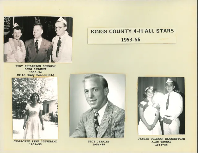 Kings Co. 4-H All Star 1953-56