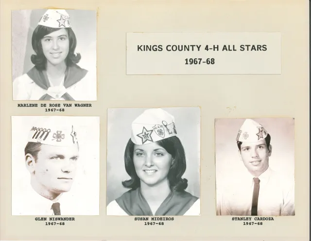Kings Co. 4-H All Star 1967-68