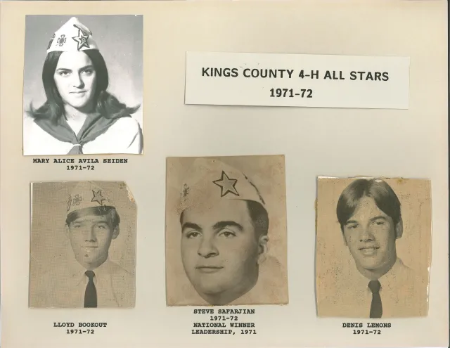 Kings Co. 4-H All Star 1971-72