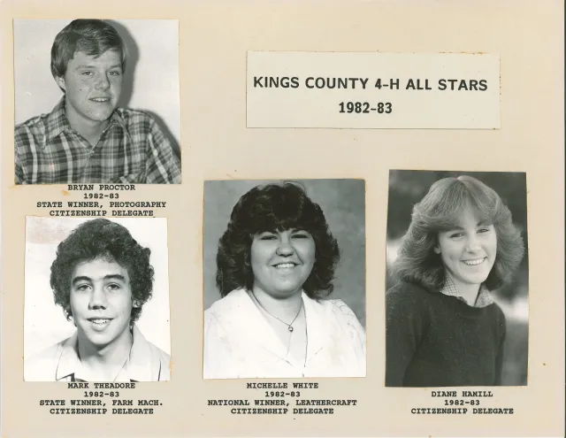 Kings Co. 4-H All Star 1982-83
