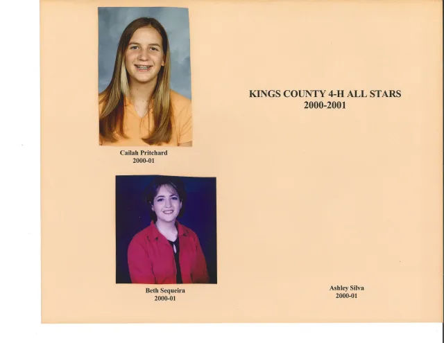 Kings Co. 4-H All Star 2000-01