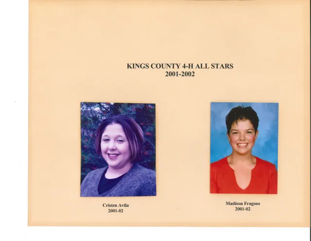 Kings Co. 4-H All Star 2001-02 (3)