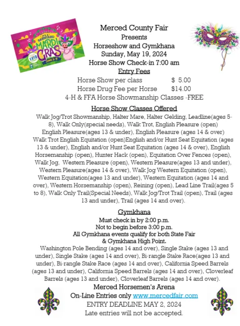 Merced County Fair Horse Show