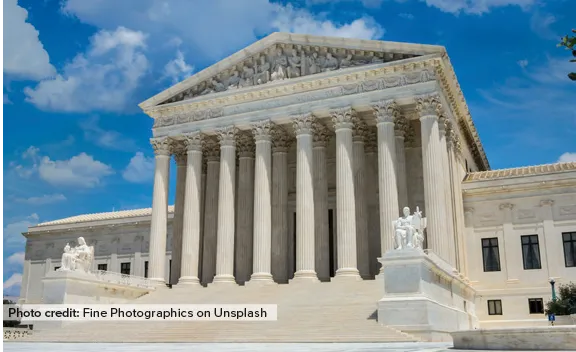 Exterior of the Supreme Court