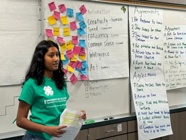 El campamento que 4H llevó acabo en San José, California tiene como parte del curriculum temas de justicia social, igualdad y diversidad.