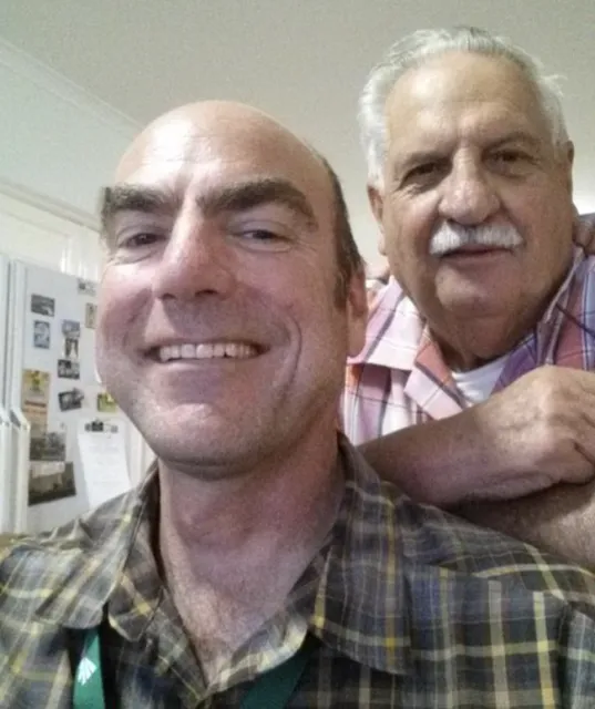 Don Luvisi was not only an internationally respected viticulturist, “he was also a generous and beloved colleague,” said Matt Fidelibus, shown on left with Luvisi.