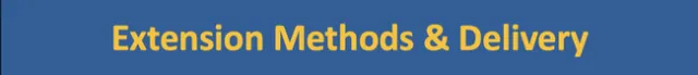 Extension Methods & Delivery