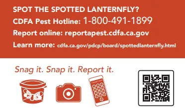 CDFA Snag it Snap it Report it