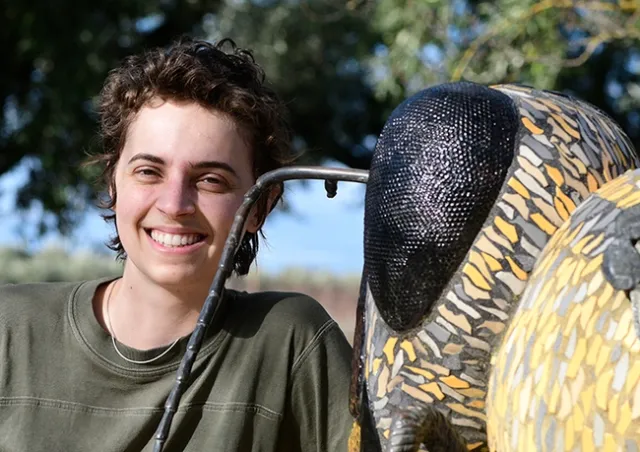 Michelle Monheit by the head of