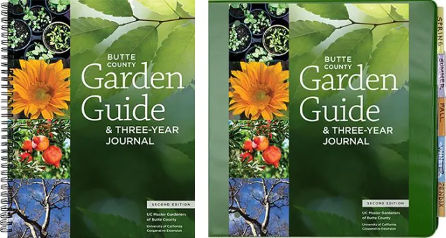 The Garden Guide comes in 2 versions, a self-contained spiral bound, and a 3 hole punch version ready for a binder.