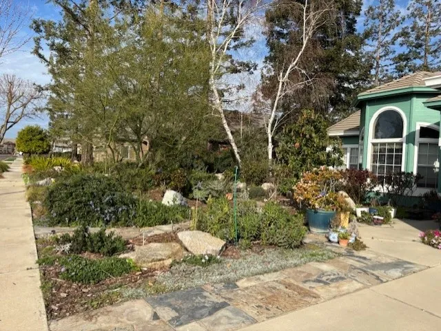 front of house side view