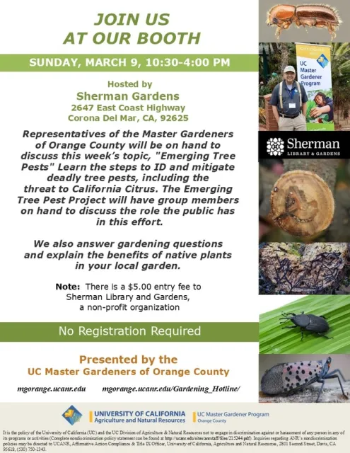 Protect Your Trees! Visit Our Booth for Expert Advice