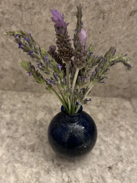 small bouquet of lavender stems