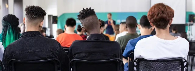 Students in classroom