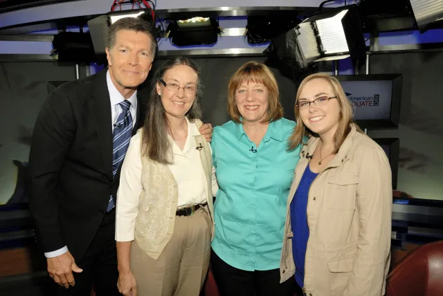 Stone Philips, Marianne and two other women