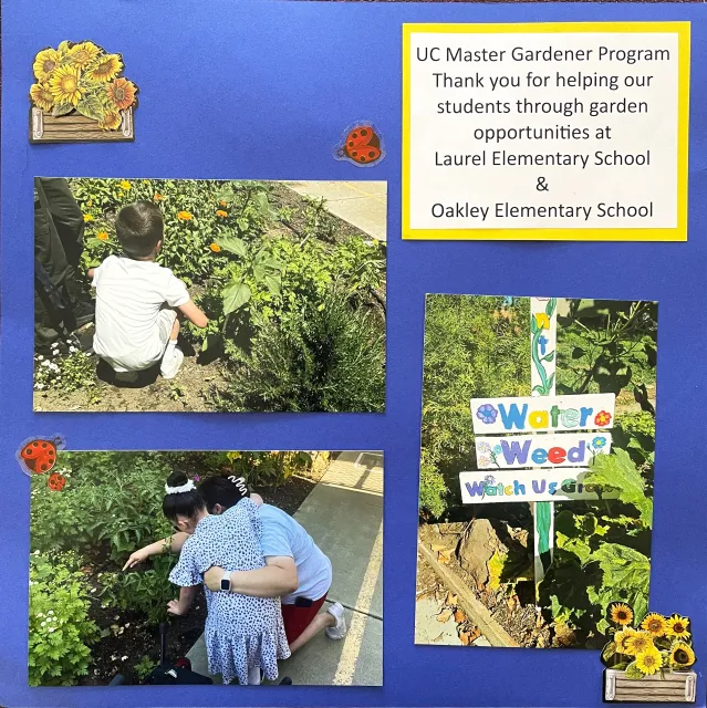 Laurel & Oakley Schools Thank You Poster