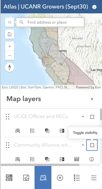 Atlas View with All Layers Off