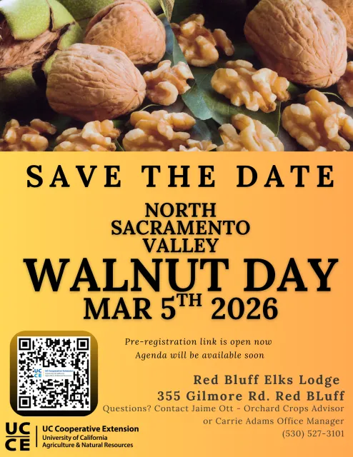 2026 walnut Day - Save the Date
