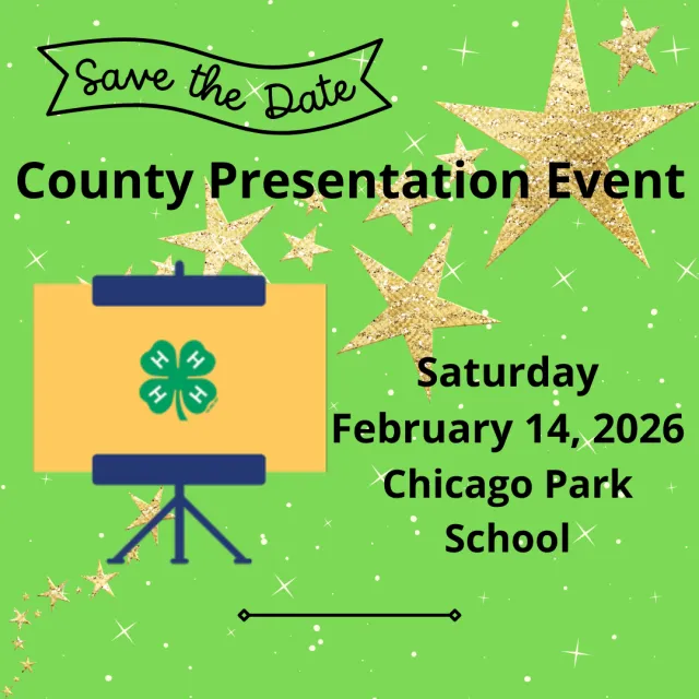 Presentation Day flyer - Save the Date - February 14