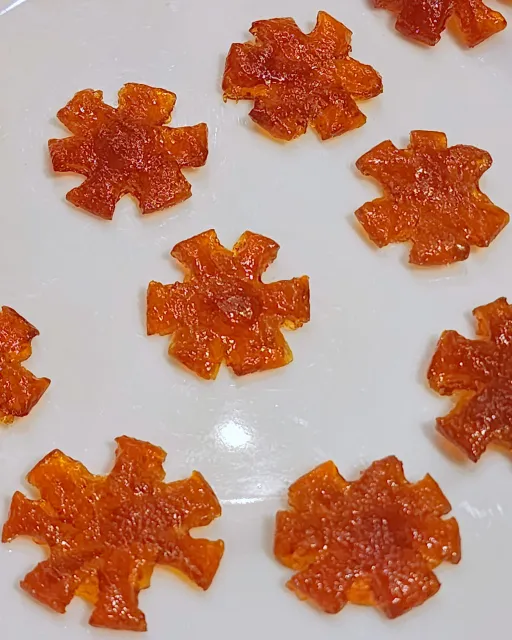 Candied Kumquat flowers