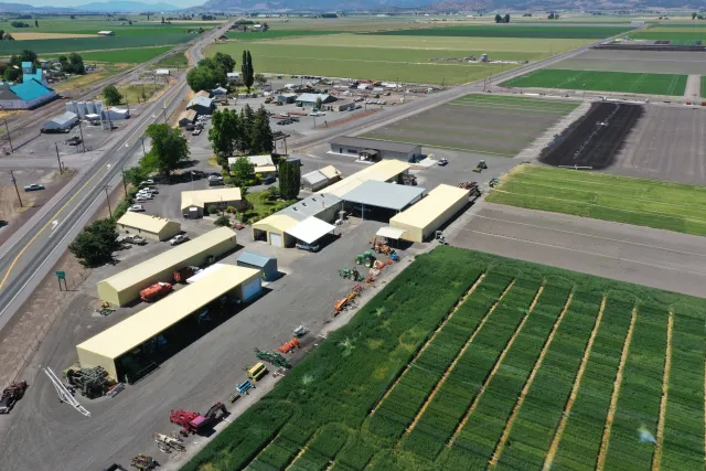 Aerial view of the REC