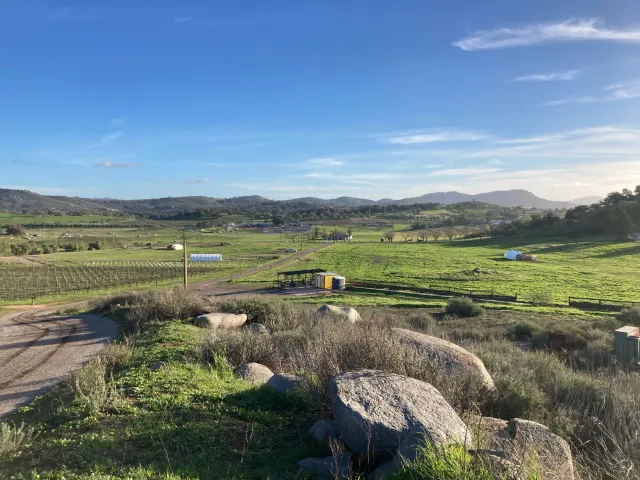 Image of a farm in San Diego County.